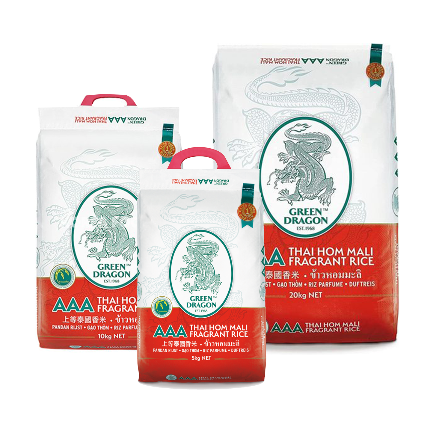 GREEN DRAGON THAI FRAGRANT JASMINE RICE 青龙香米