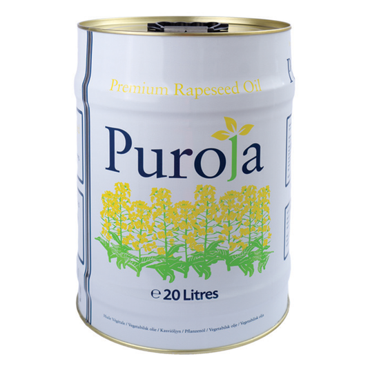 PUROLA RAPESEED OIL TIN PUROLA菜籽油铁桶
