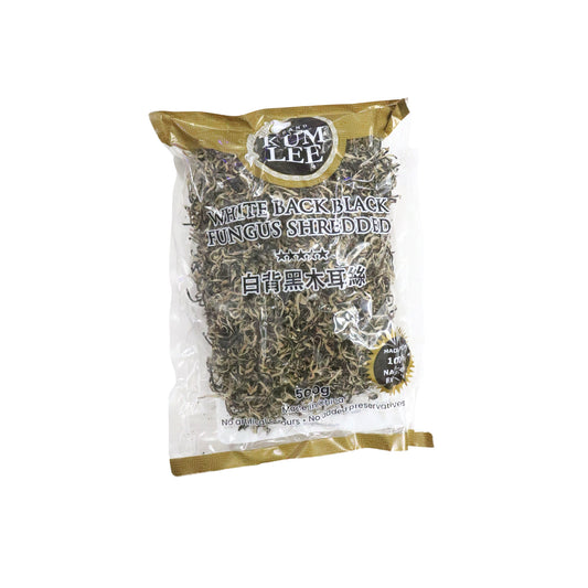 Kum Lee White Back Black Fungus Shredded 白背黑木耳絲