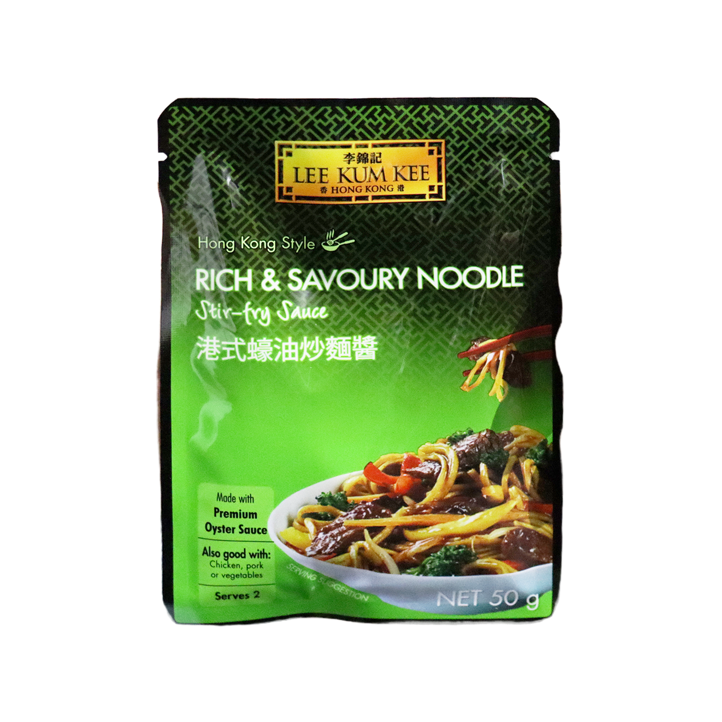 LKK NOODLE STIR FRY 李錦記港式蚝油炒面酱便利装