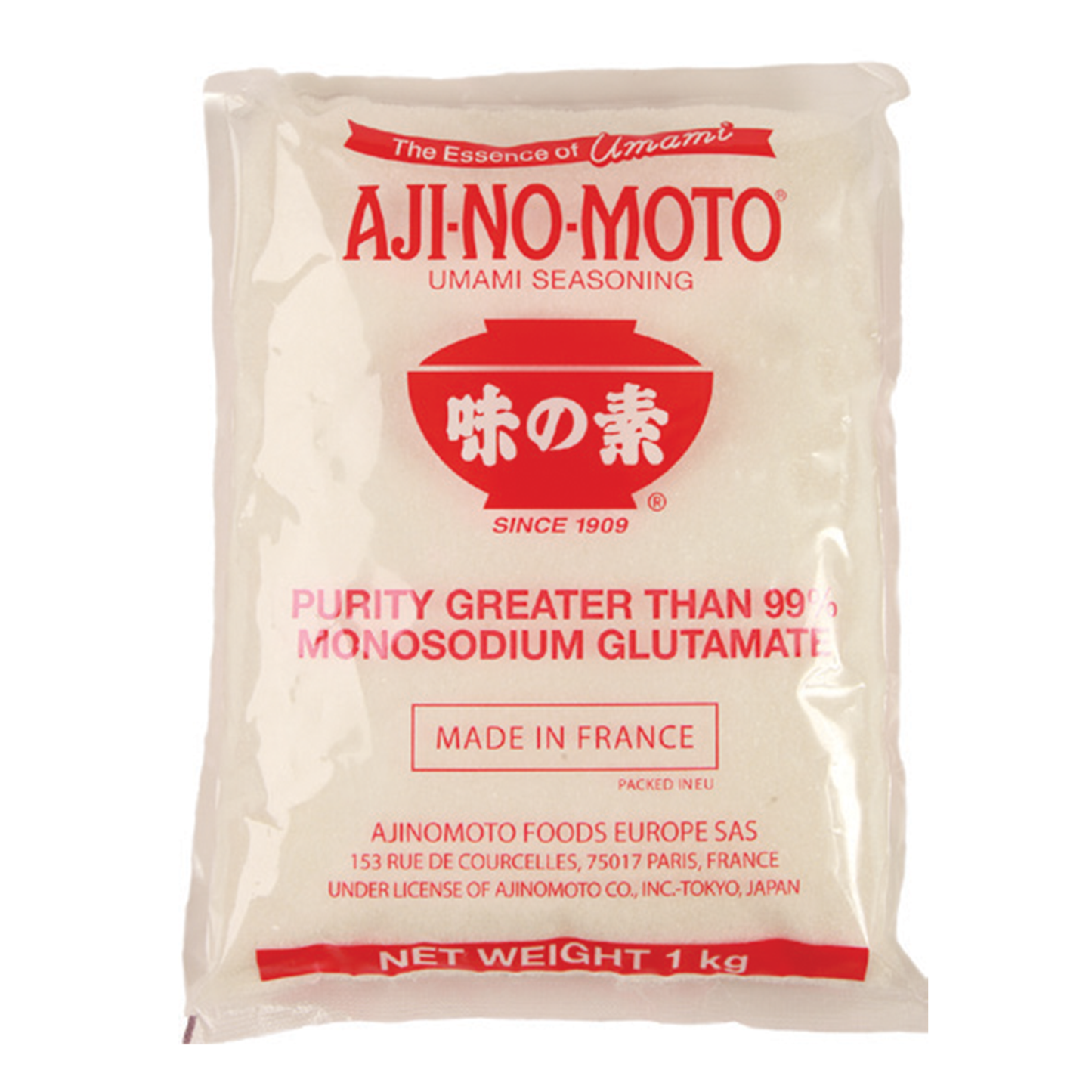 AJINOMOTO UMAMI SEASONING Monosodium Glutamate 味精