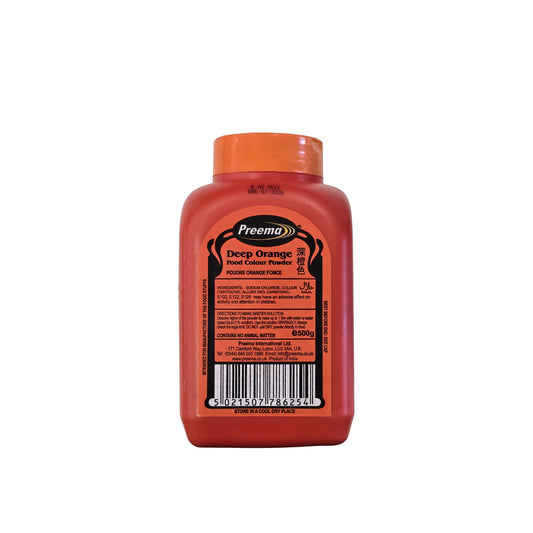 Preema Food Colouring Powder Deep Orange Preema 深橙色食用色素