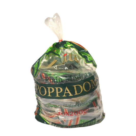 Laila Madras Plain Pappadoms 大饼