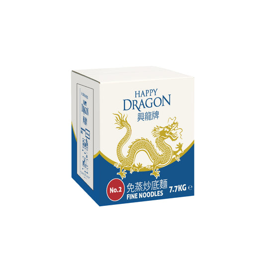 Happy Dragon No.2 Fine Noodle 興龍牌免蒸炒底麵 No.2
