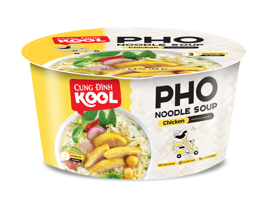 Kool Chicken Flavour Bowls Pho  雞肉味碗裝河粉
