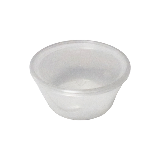 PINK APPLE  8oz CONT+LID 塑料碗/盒带盖（圆）