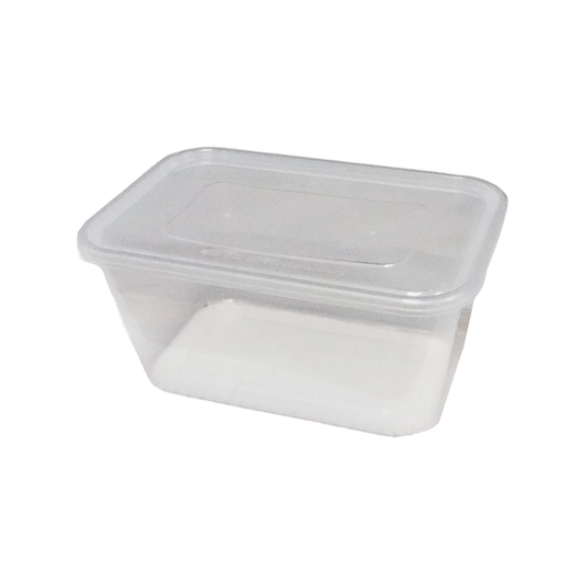A-PLAS 1000ML MICROWAVABLE CONT+LIDS 塑料盒带盖