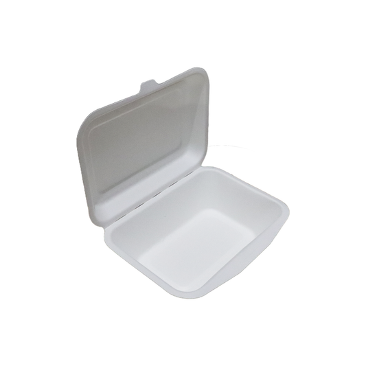 ECOPACK No 9 SUGARCANE HOT BOX 外卖饭盒 7" X 5"