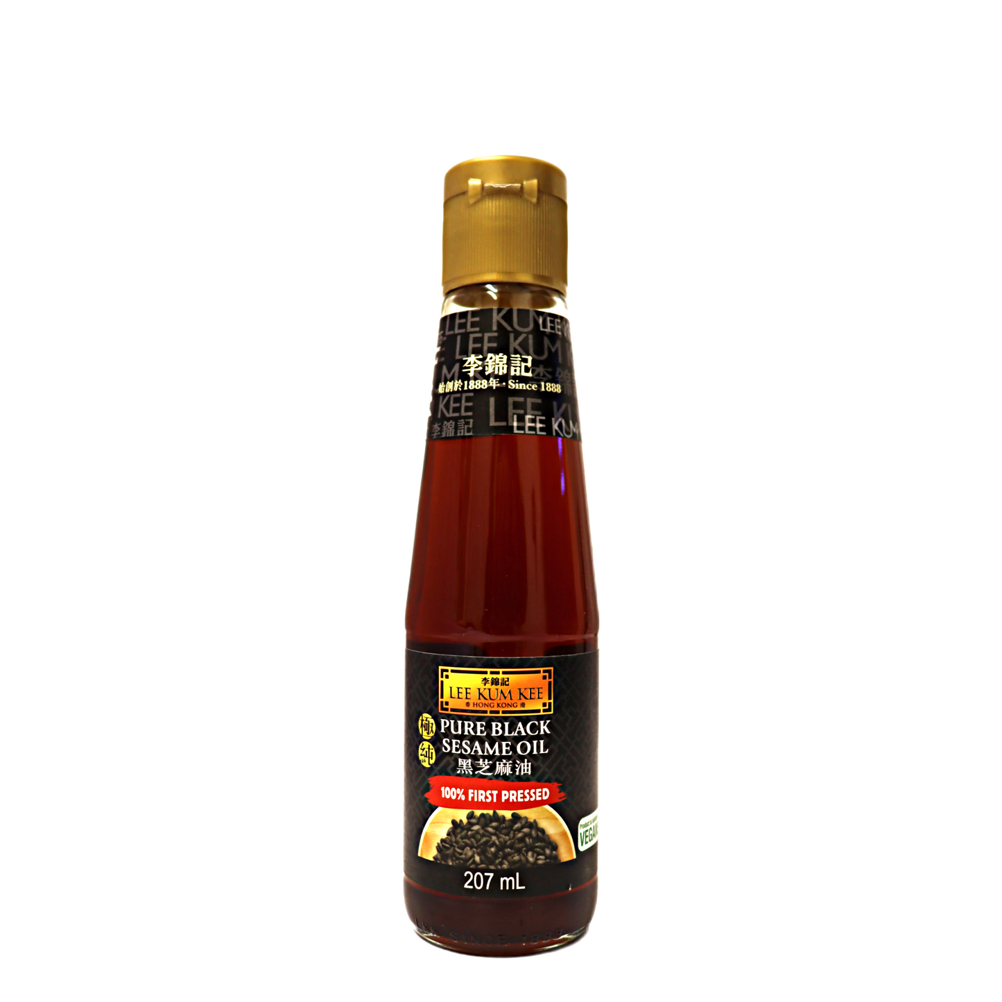 LKK PURE BLACK SESAME OIL 李锦记黑芝麻油