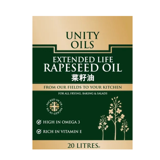 Unity Rapeseed Oil BIB Unity 菜籽油膠桶