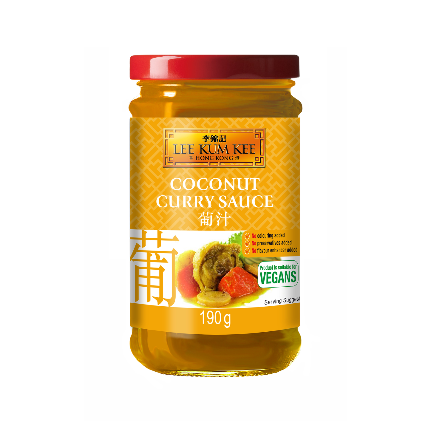 LKK COCONUT CURRY SAUCE 李錦記葡汁（椰味咖喱）