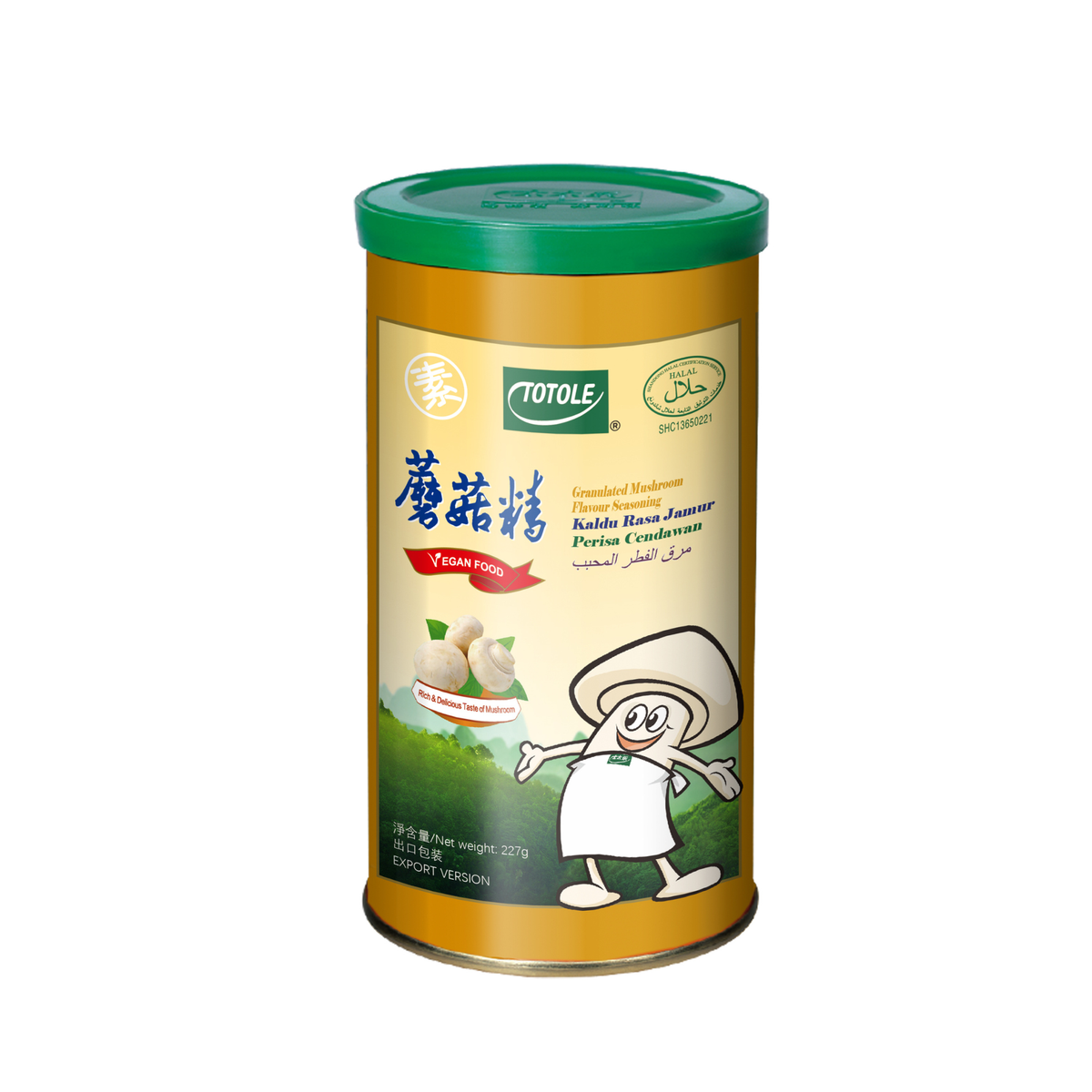 Totole Mushroom Flavour Seasoning 太太乐蘑菇精 罐装