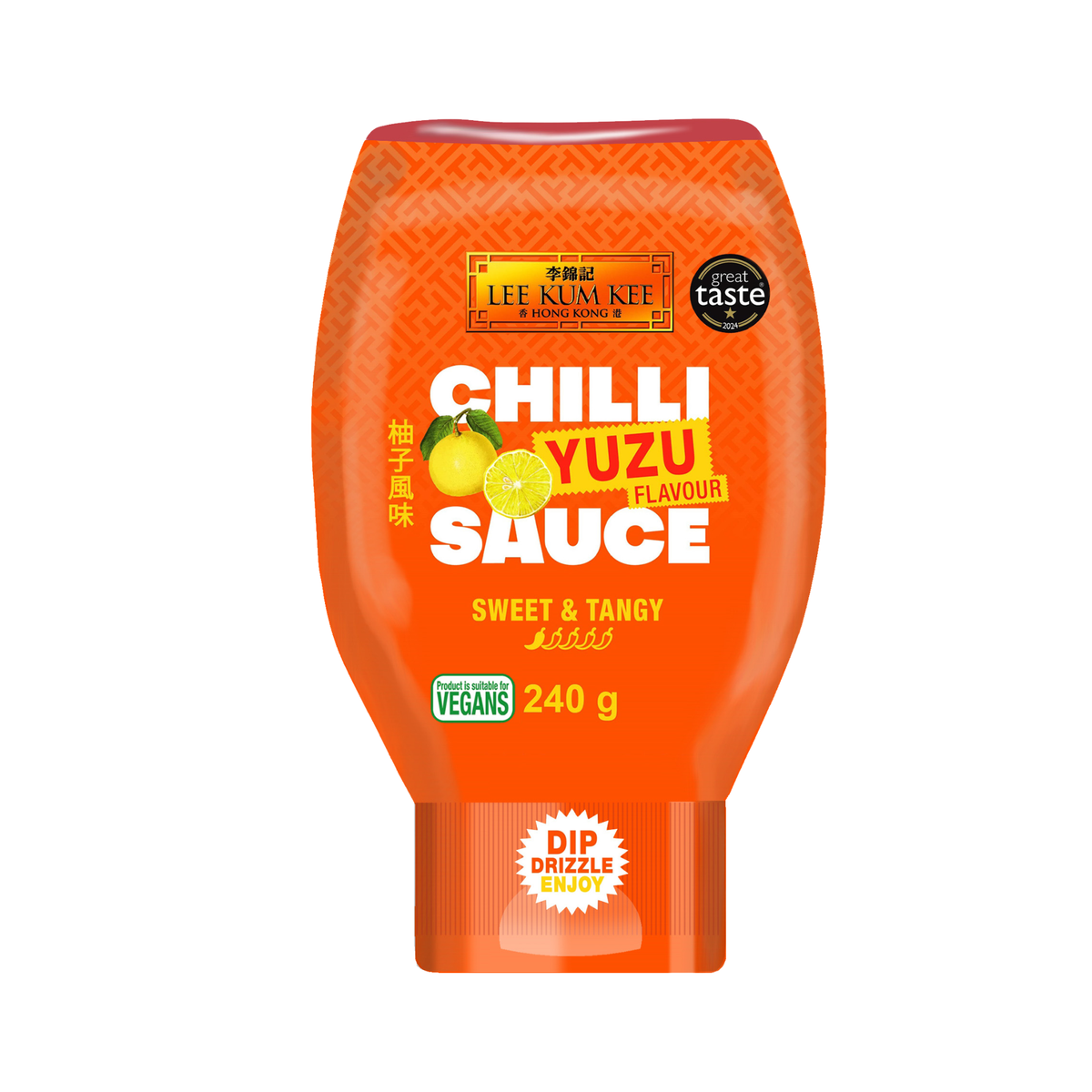 LKK Yuzu Flavour Chilli Sauce 李錦記柚子风味辣椒醬