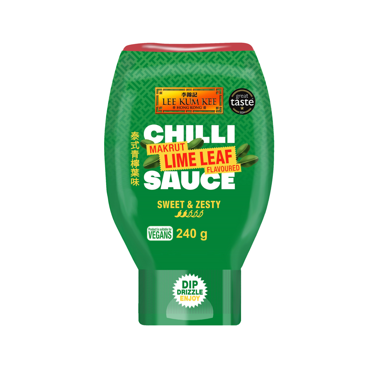 LKK Makrut Lime Leaf Chilli Sauce 泰式青柠葉味辣椒醬