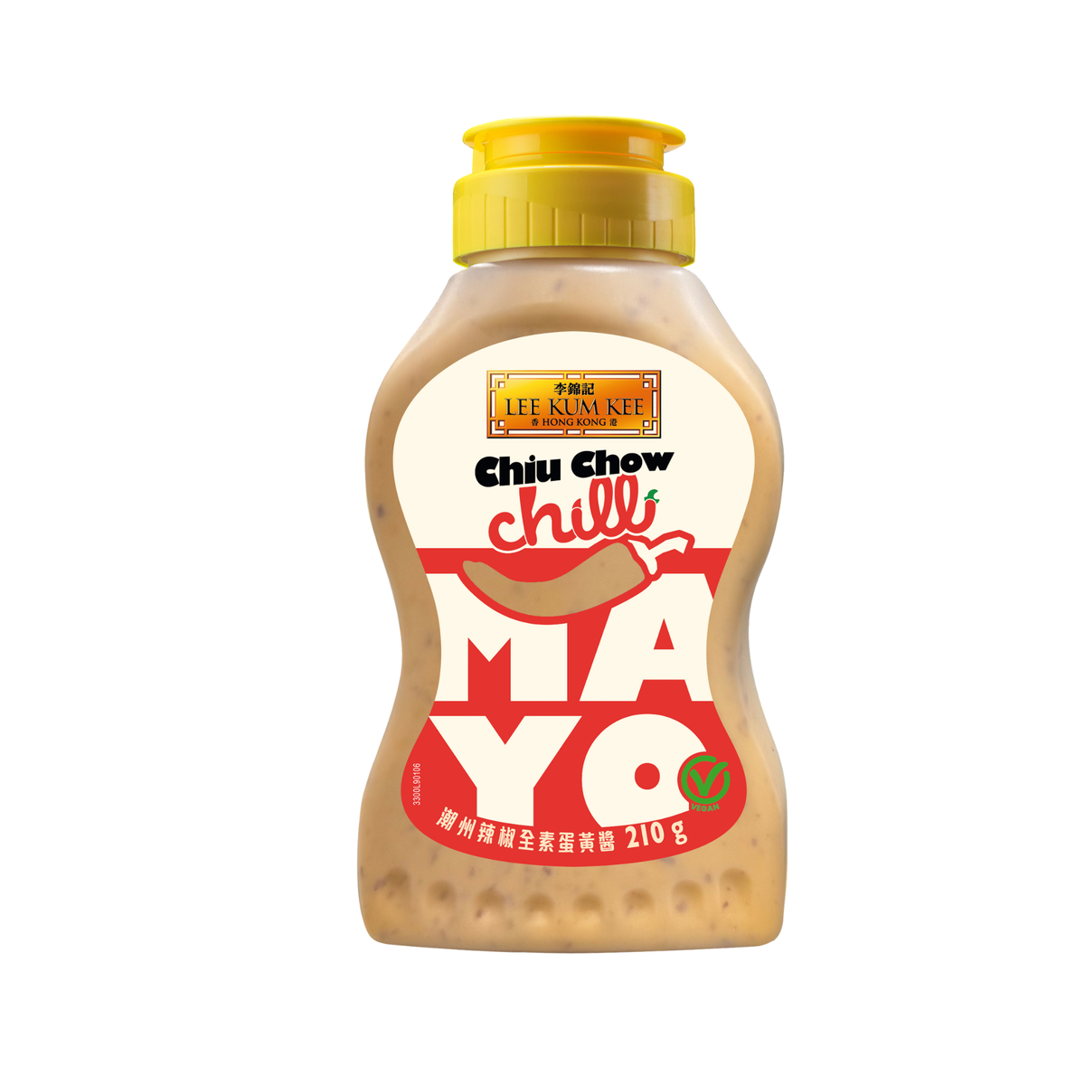 LKK Chiu Chow Chilli Vegan Mayo 李錦記潮州辣椒全素蛋黄酱