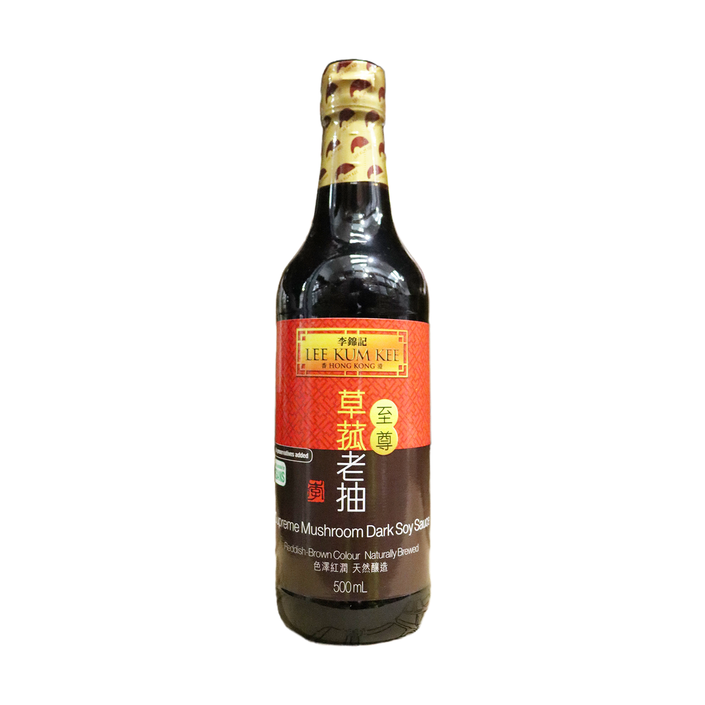 LKK SUPREME MUSHROOM DARK SOY SAUCE 李锦记至尊草菰老抽