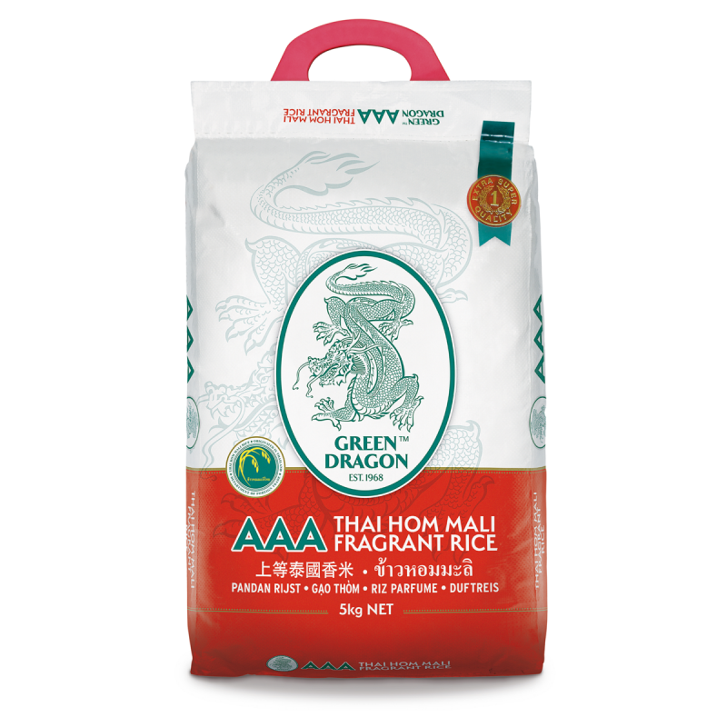 GREEN DRAGON THAI FRAGRANT JASMINE RICE 青龙香米
