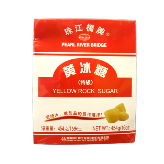 PRB YELLOW ROCK SUGAR 珠江桥牌黄冰糖