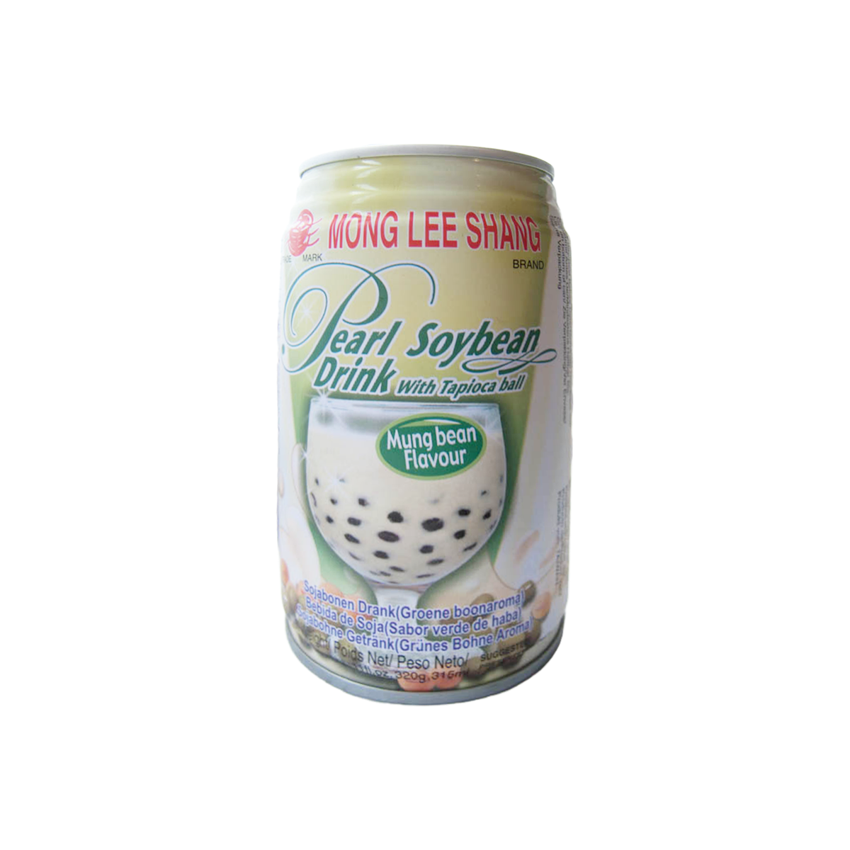 【高品質!! 一点限り ／ 超入手困難】台湾 良品社 手工頂料四方天地天珠 Mong Lee Shang MUNG BEAN SOY DRINK+TAPIOCA BALL 万里香绿豆沙珍珠