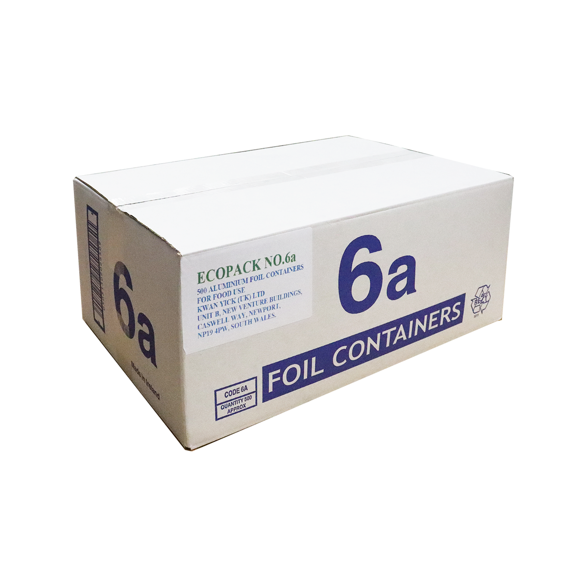 Ecopack Containers ECOPACK No 6A FOIL CONTAINERS 锡盒 – Kwan Yick